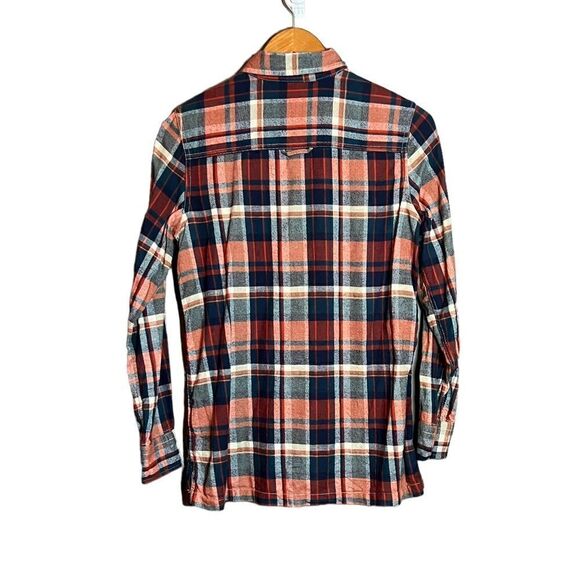3 for $30! Roots red flannel plaid shirt. Size xs - Picture 7 of 9